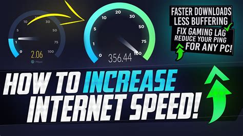 How to Boost and Increase the Internet Speed of Your .